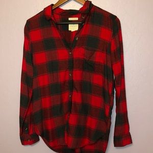 American Eagle Boyfriend fit flannel